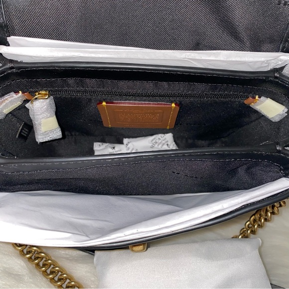 Coach Cassie Crossbody Bag 19 With Leopard Print New - Picture 9 of 16